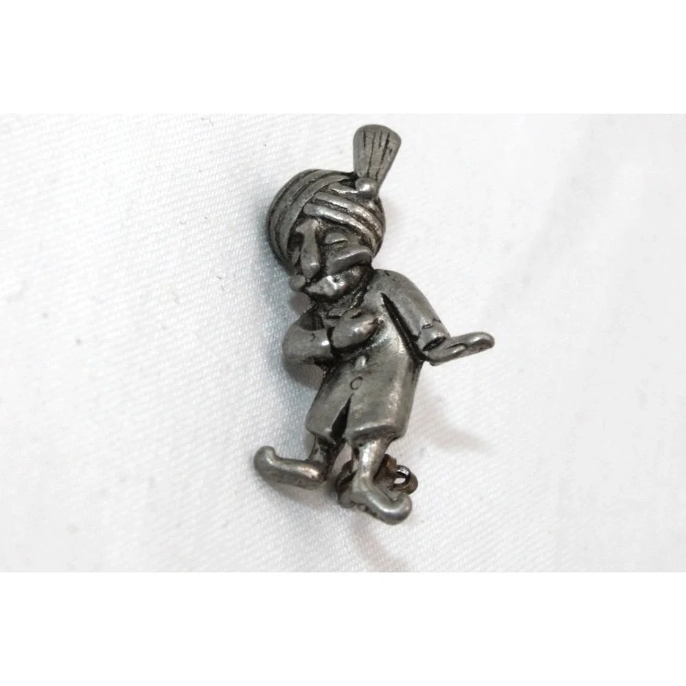 VTG Air-India Airlines Maharaja Pewter Collectible Lapel Pin India Airlines‎